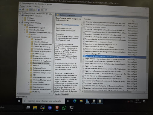 GPO Masquage des lecteurs